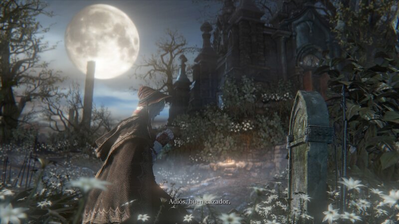 Character in a Graveyard
