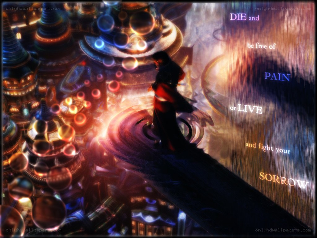 Character in a mystical city