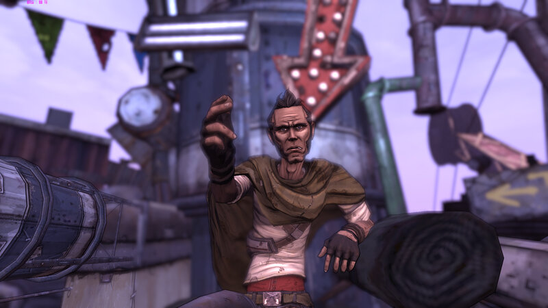 character in a post-apocalyptic setting
