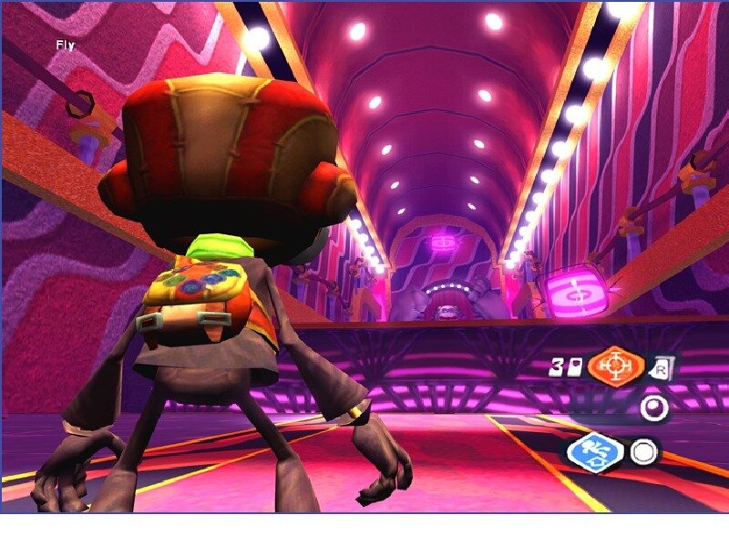 Character in a Tunnel
