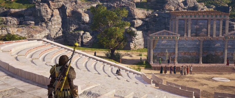 Character in Amphitheater