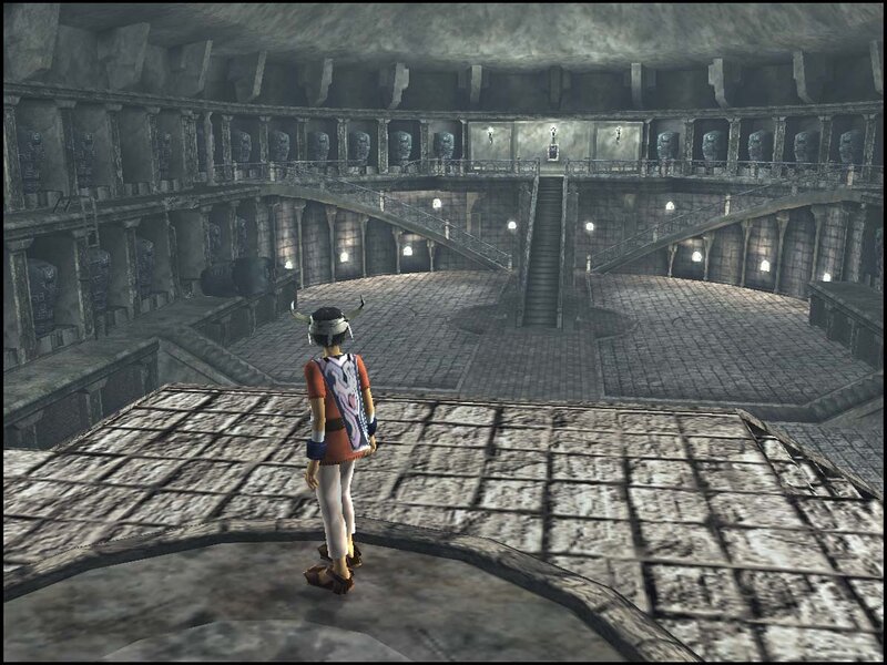 character in ancient arena