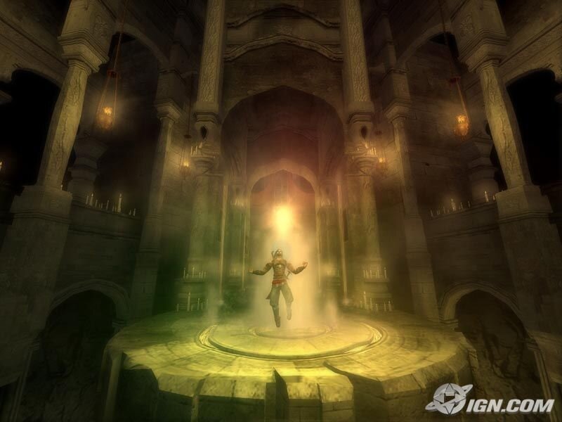 character in ancient temple