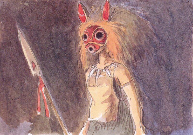 Character in Animal Mask