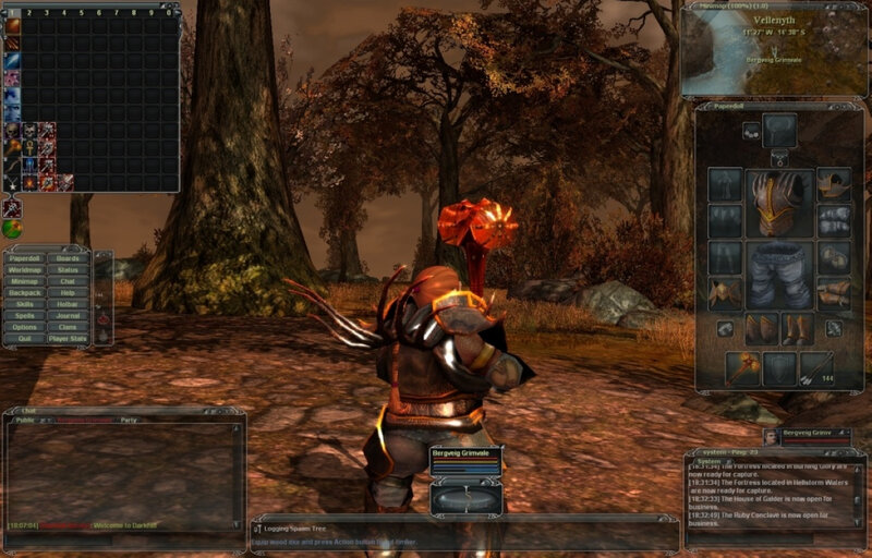 Character in Armor — Brown