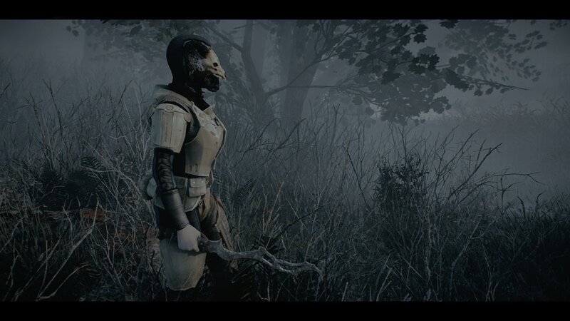 Character in Armor — Gray