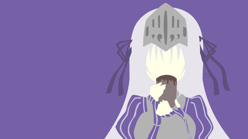 Character in Armor — Purple, Dramatic, Digital Art