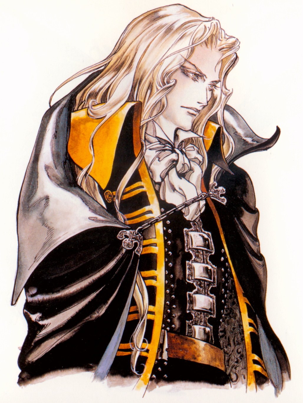 character in black and gold coat