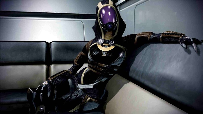 Character in Black Armor