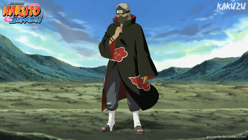 Character in Black Cloak — Blue