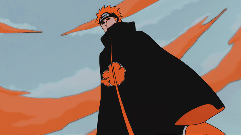 Character in Black Cloak — Dramatic, Anime