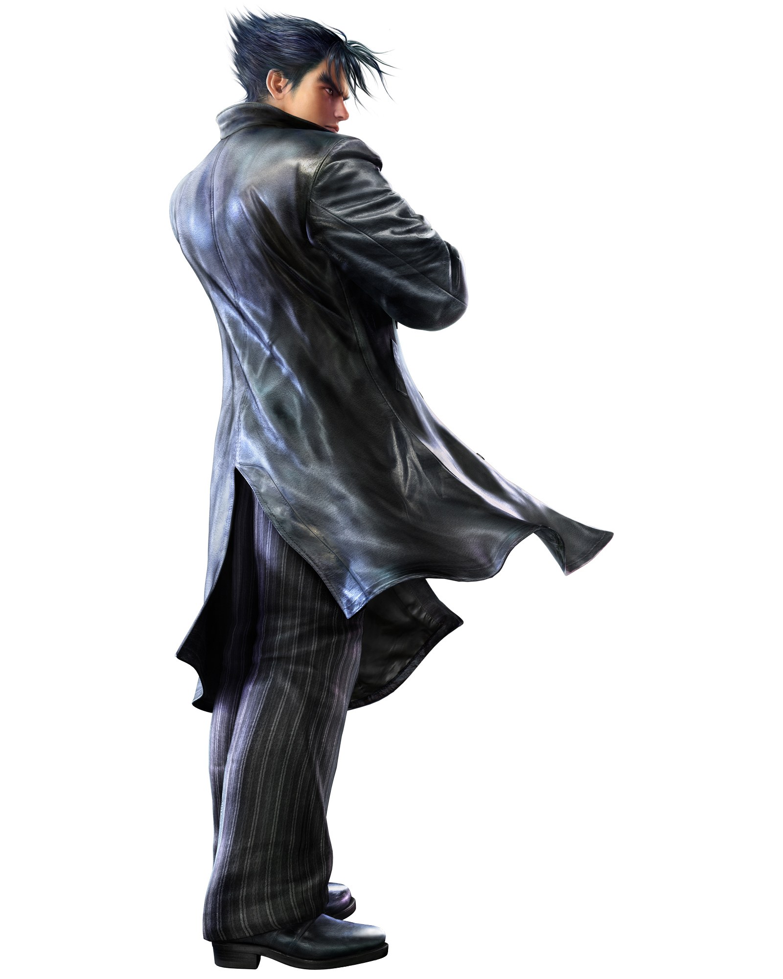 character in black coat