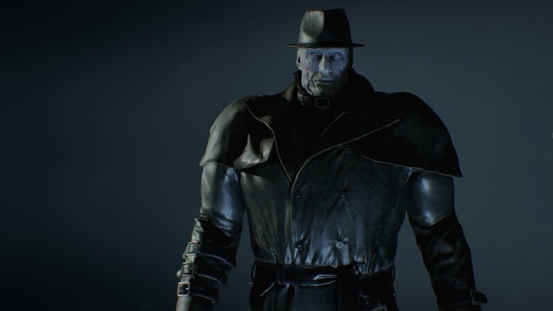 Character in Black Coat — Dark