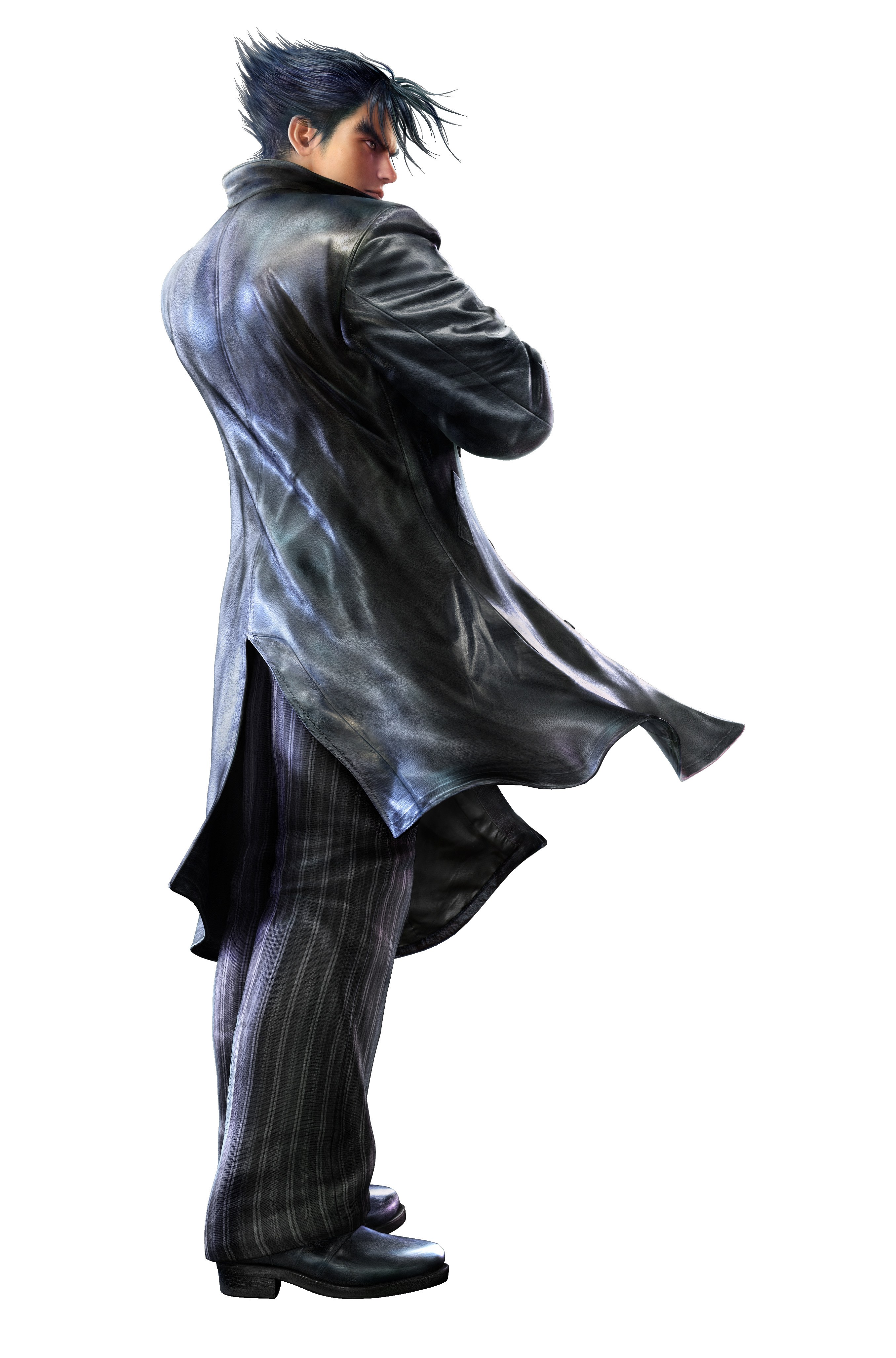 character in black coat