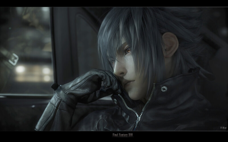 Character in Black Jacket — Melancholic