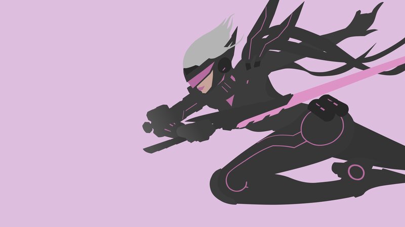 Character in Black Suit — Purple