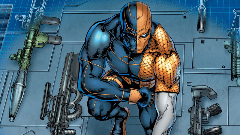 Character in Blue and Orange Suit