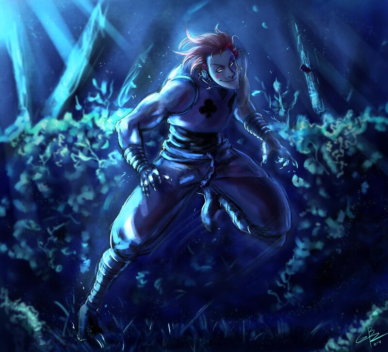 Character in Blue Armor — Dramatic