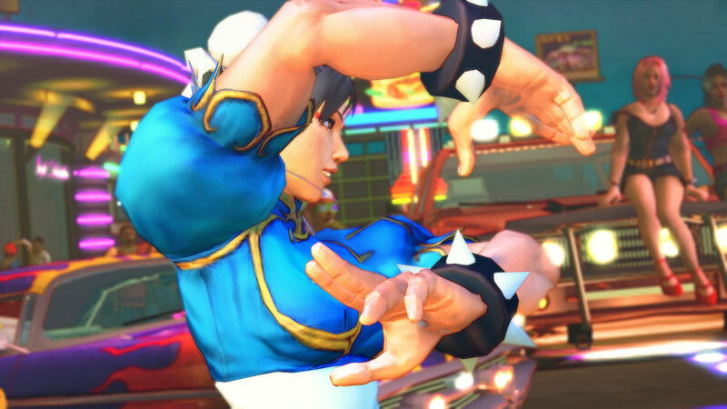 Character in Blue Outfit — Energetic