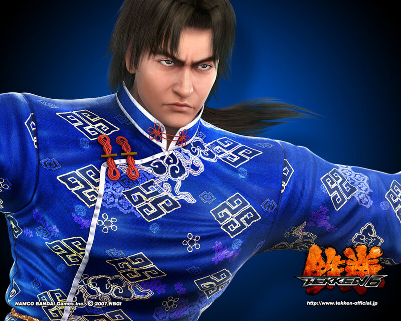 Character in Blue Robe