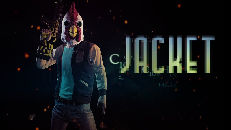 Character in Chicken Mask