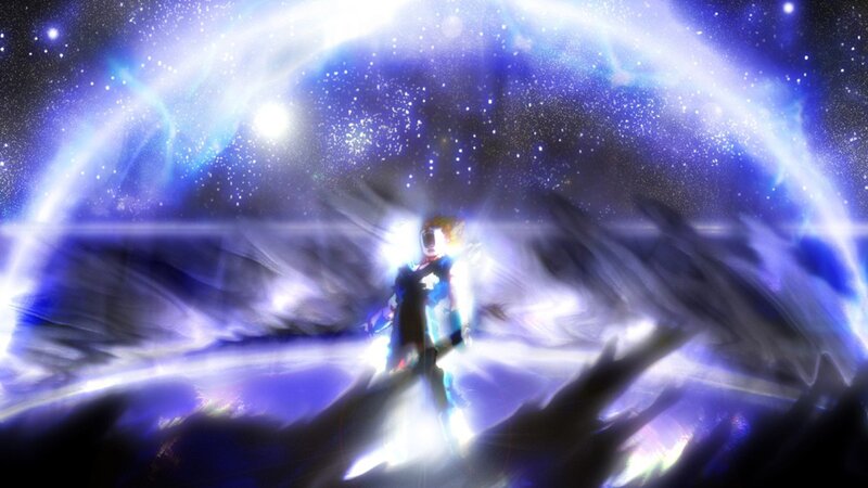 character in cosmic energy field