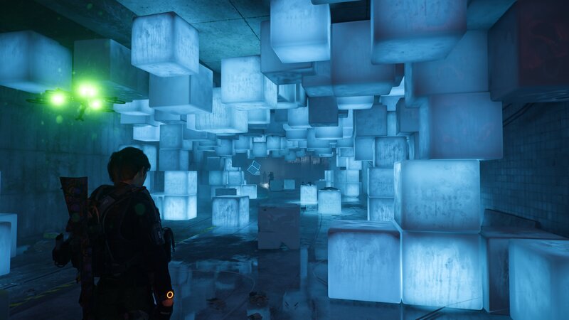Character in Cube Maze