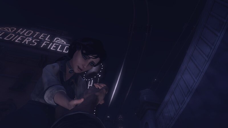 character in dark alley