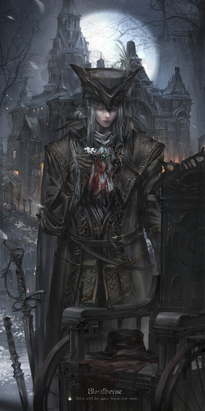 Character in Dark Armor — Black, Dark, Dramatic, Night
