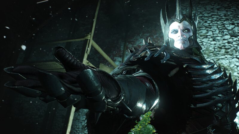 Character in Dark Armor — Black, Dark, Dramatic