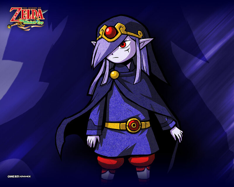 Character in Dark Cloak — Blue, Dramatic