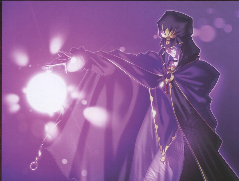 Character in Dark Cloak — Purple