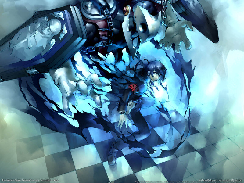 Character in Dark Room — Blue