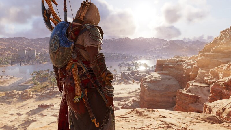 Character in Desert Armor