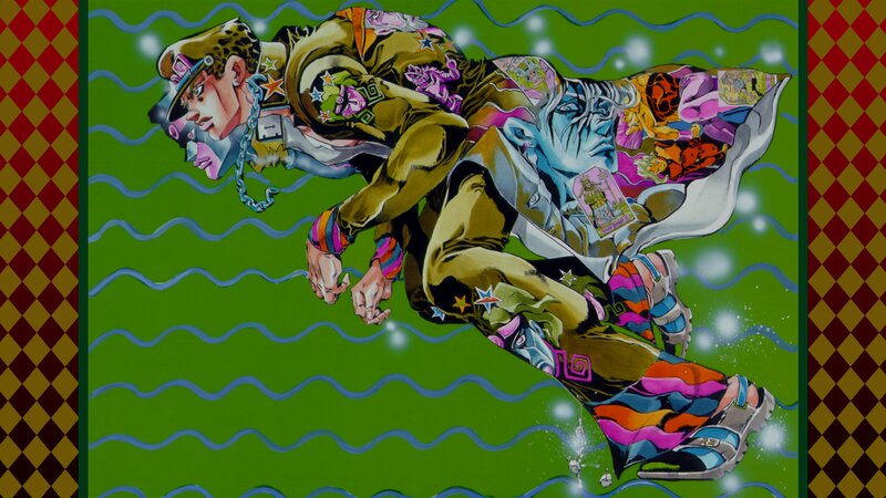 Character in Dynamic Pose — Green