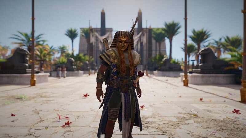 Character in Egyptian Attire