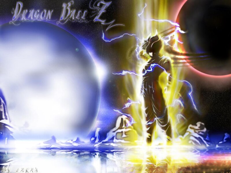 Character in Energy Aura — Yellow