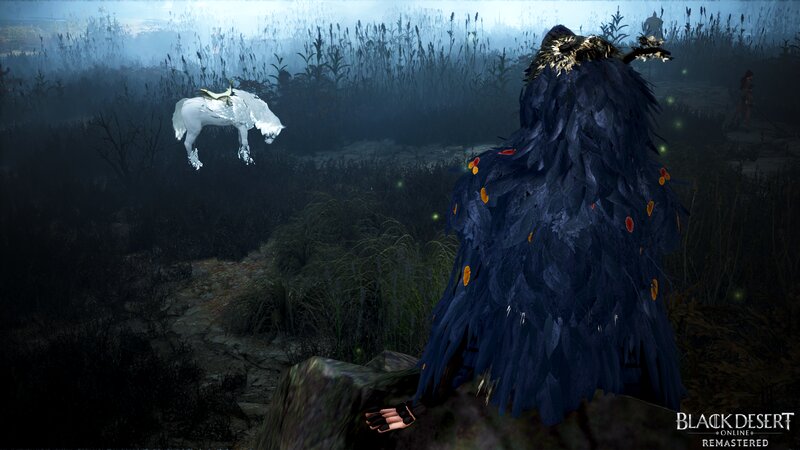 Character in Feather Cloak