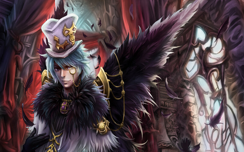 Character in Feathered Coat