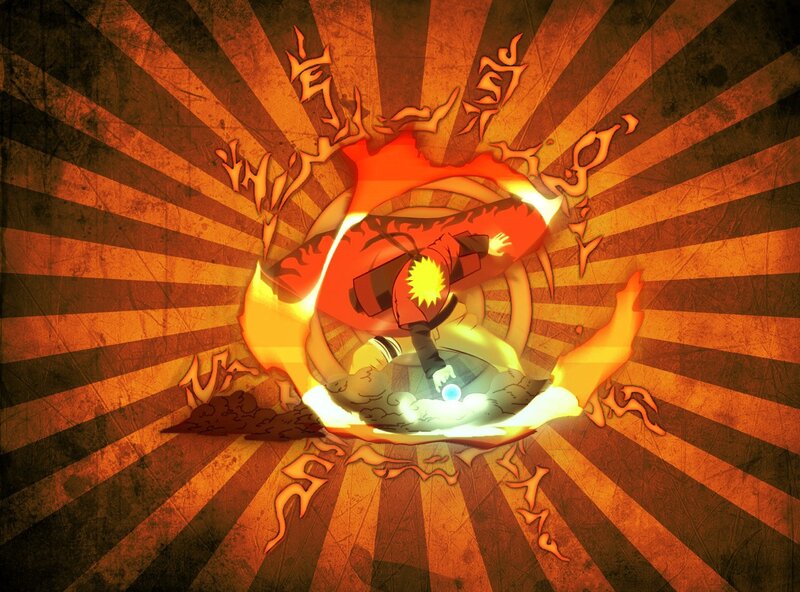Character in Fiery Sphere