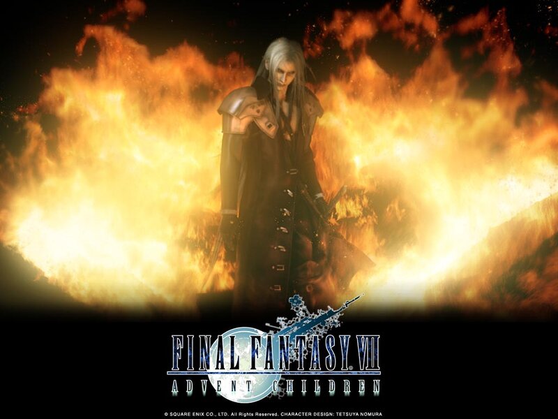 Character in Fire — Black