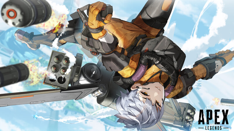 Character in Flight Suit — Blue
