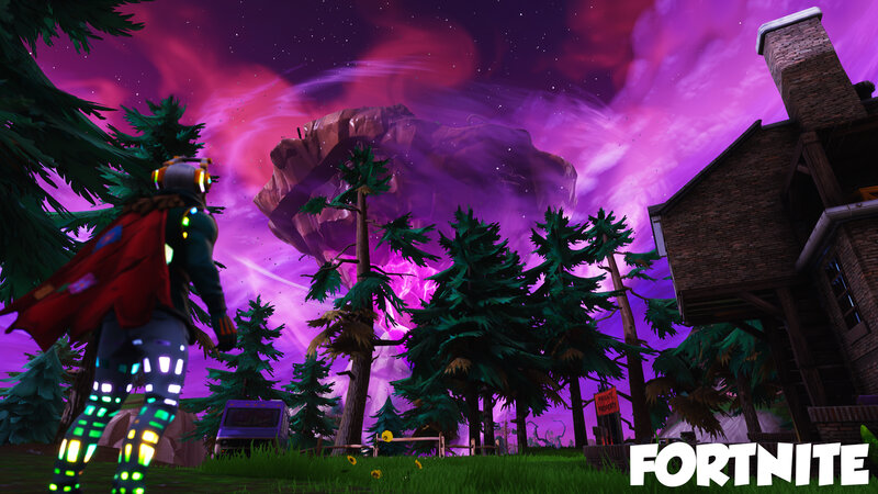 Character in Forest — Purple