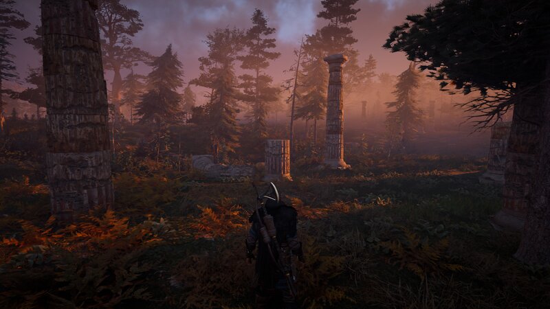 Character in Forest Ruins