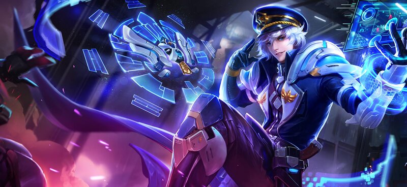 Character in Futuristic Uniform