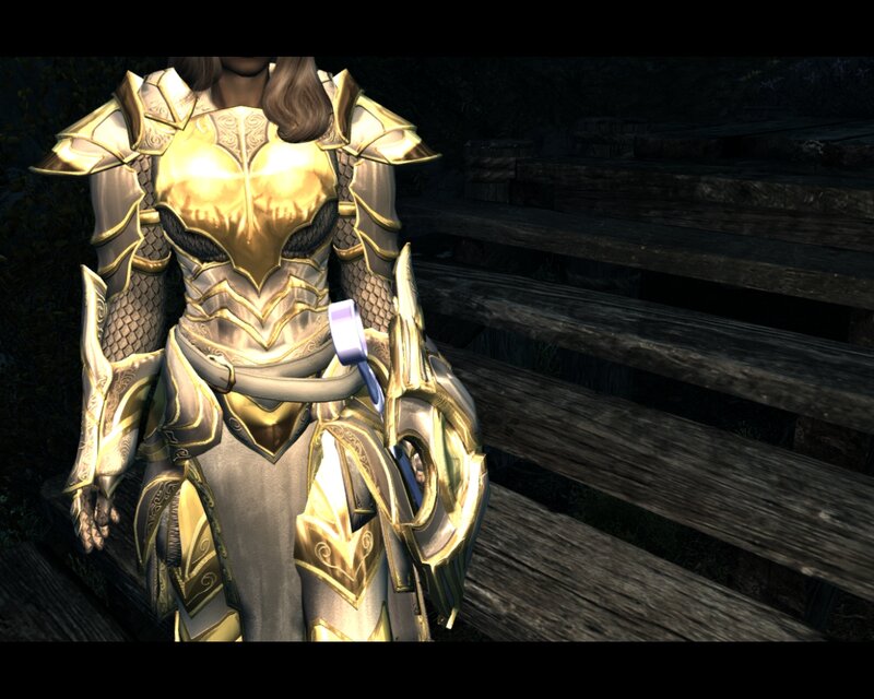Character in Golden Armor — Gold