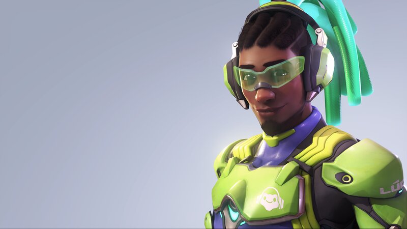 Character in Green Armor — Confident
