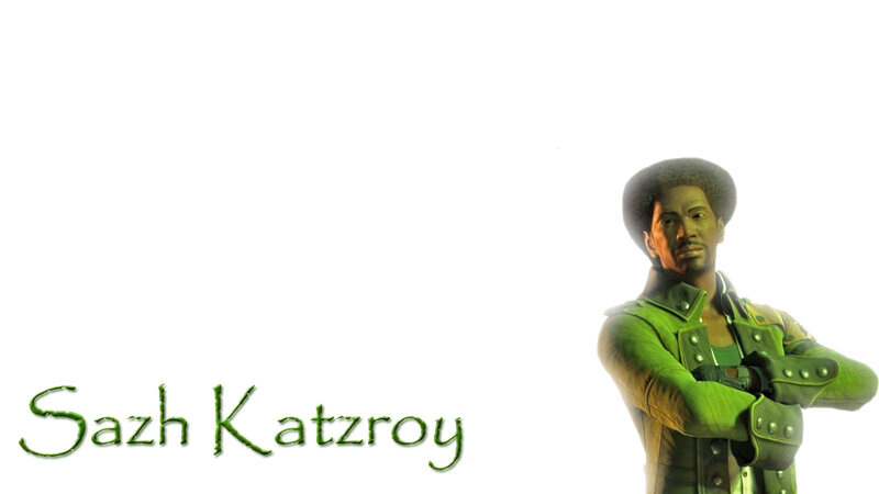 Character in Green Jacket — Neutral, 3d Render, Text