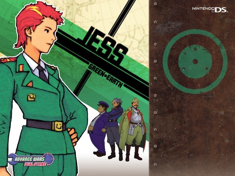 Character in Green Uniform — Dramatic