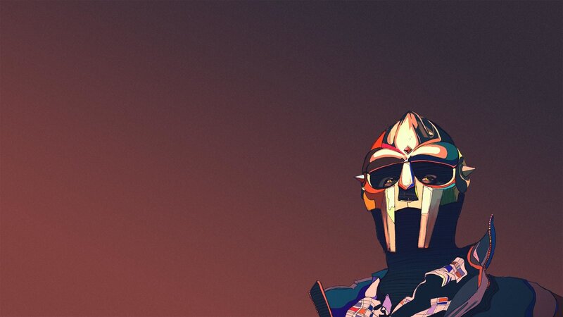 Character in Helmet — Purple, Dramatic